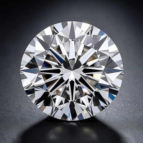 CERTIFIED 6.10 Ct Natural Diamond D Grade ROUND LOOSE VVS1 12.5 mm#