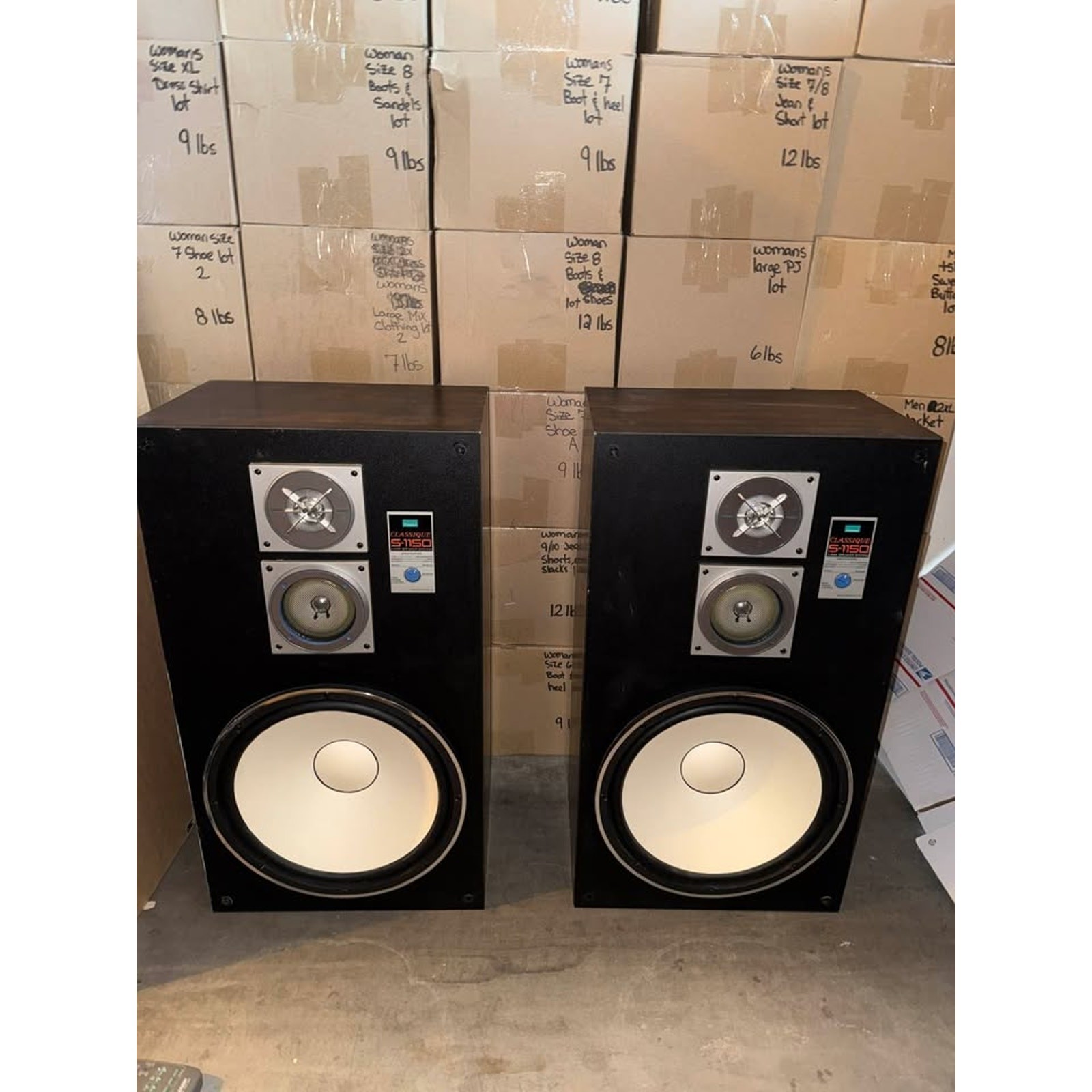 Vintage Sansui Classique S-1150 Floor Speakers ***Rare & Hard to Find Anymore***