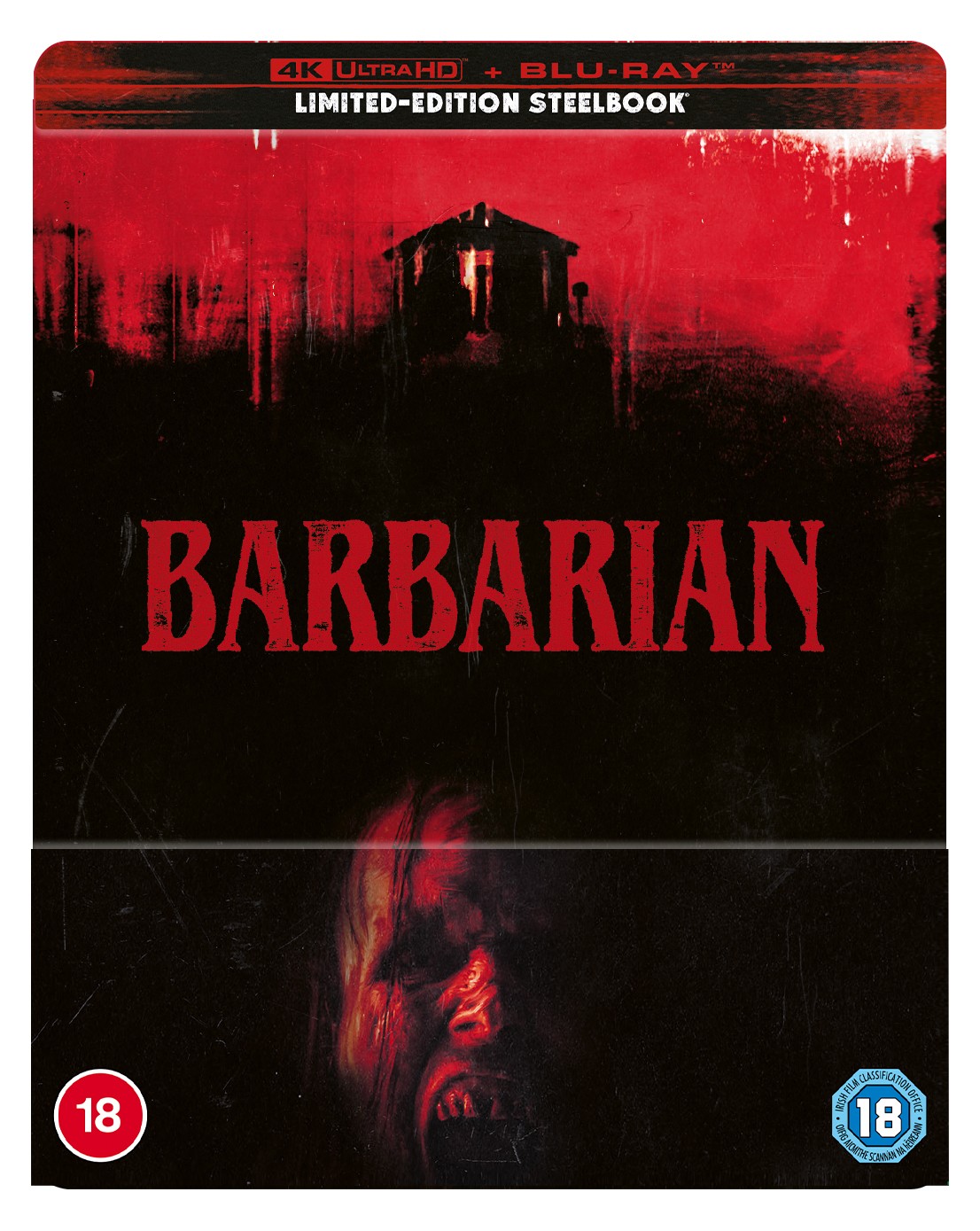 Barbarian Limited Edition 4K UHD Steelbook (4K UHD Blu-ray) (UK IMPORT)