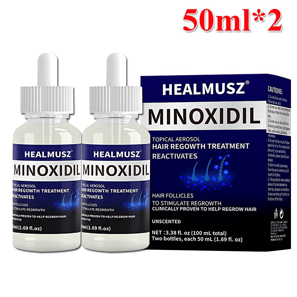 2-10Pack Minoxidil 5% Extra Strength Men Hair Regrowth Treatment 6 Month Supply