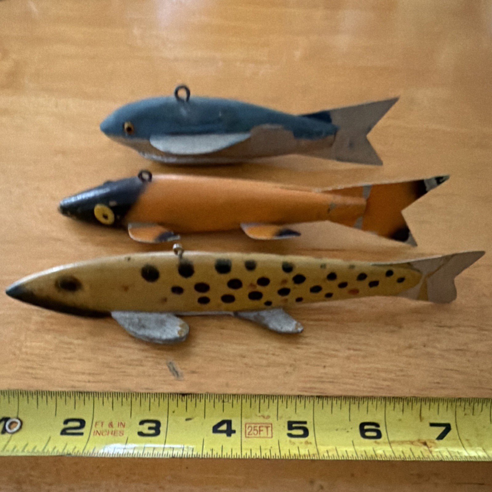 Vintage Ice Fishing Spearing Decoys
