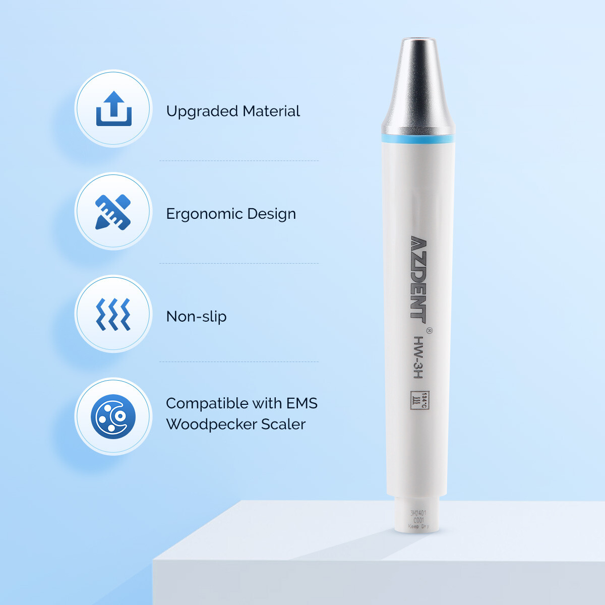 Dental Ultrasonic LED Piezo Scaler Handpiece Fit For WOODPECKER/DTE/EMS/SATELEC