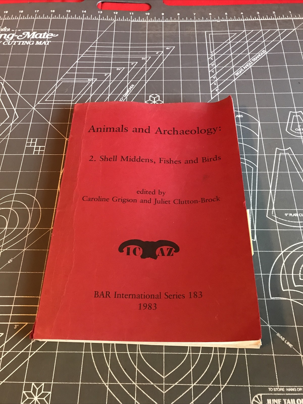 Vintage 1983 Animals and Archaeology Shell Middens, Fishes and Birds Book Vintage 1983 Animals and Archaeology Shell Middens, Fishes and Birds Book