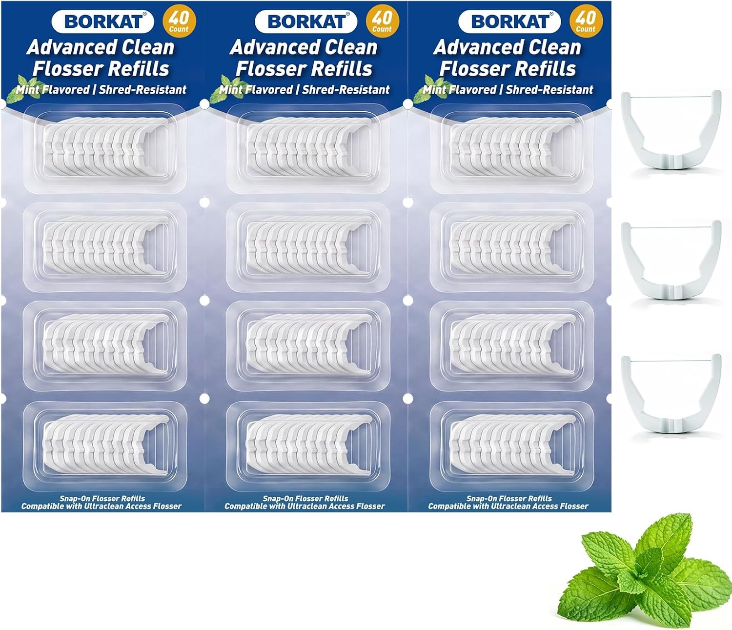 Flosser Refill Heads Compatible with Reach Ultraclean Access