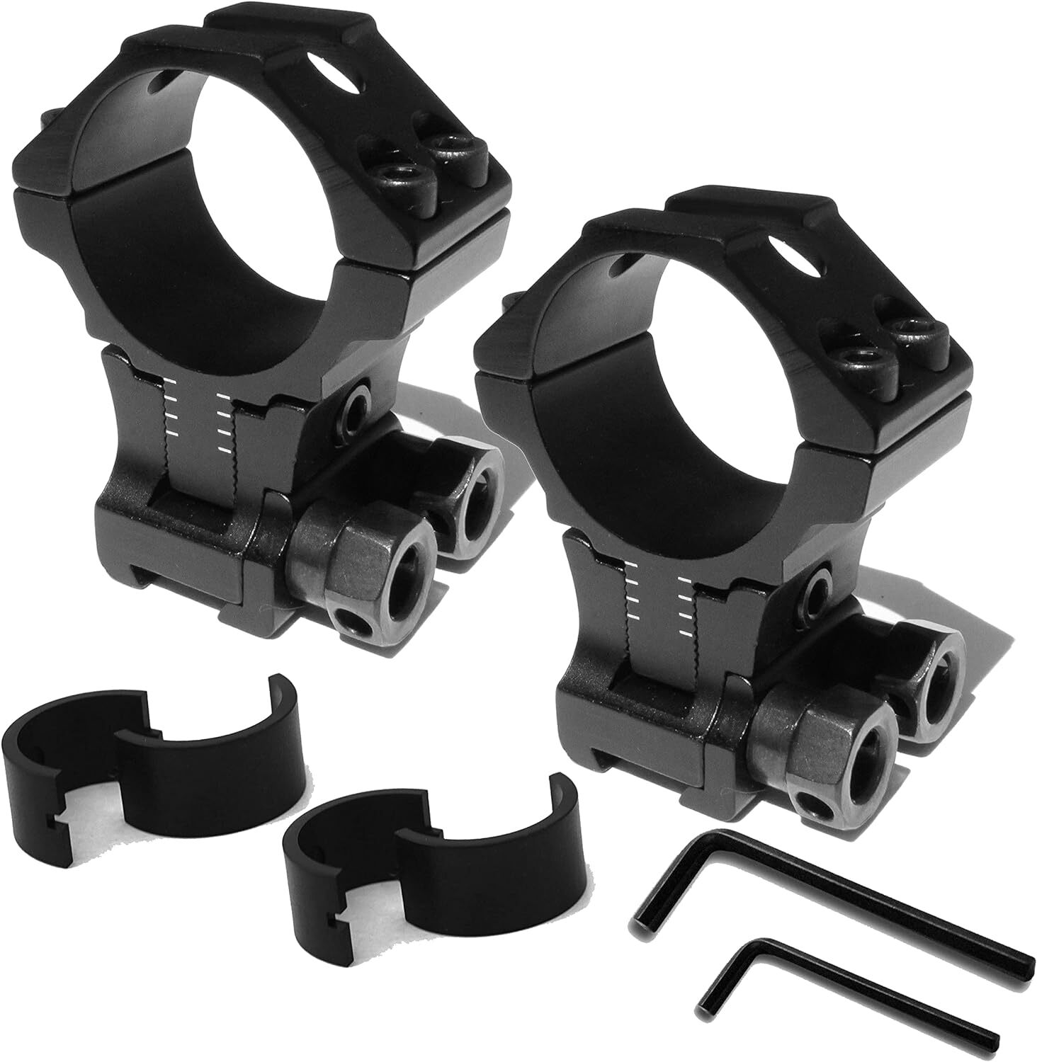 2Pcs Precision Adjustable Center Height 11mm Dovetail Scope Rings 1 2Pcs Precision Adjustable Center Height 11mm Dovetail Scope Rings 1