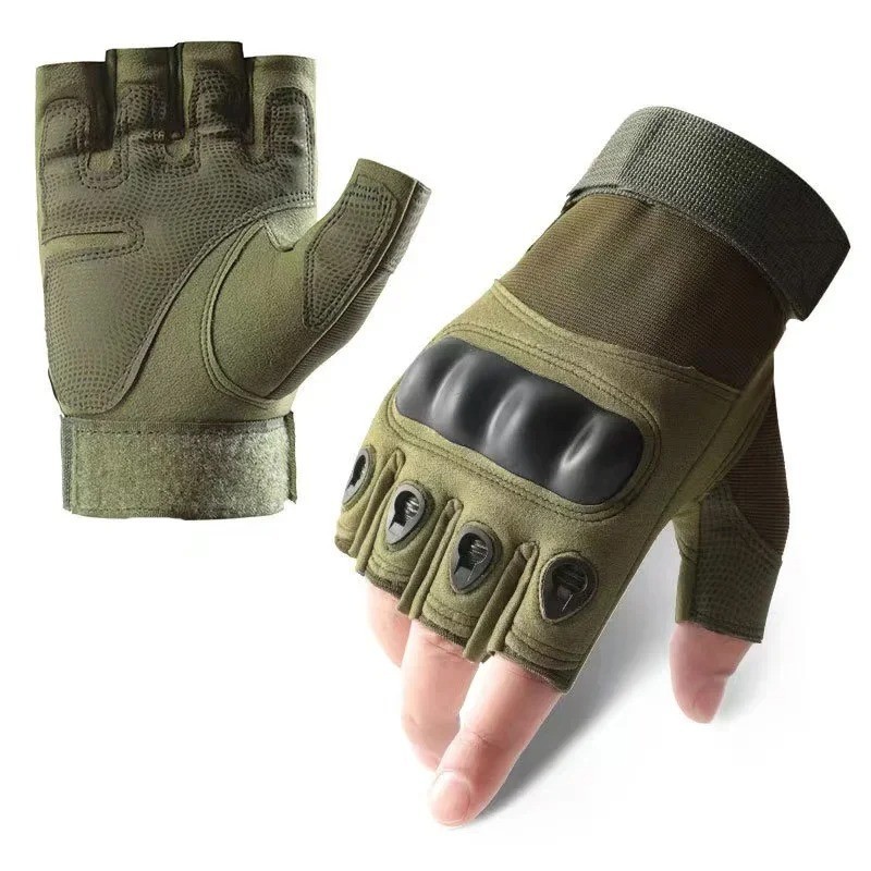 Tactical Fingerless Gloves for Men & Military Combat Shooting Half-Finger Gloves Tactical Fingerless Gloves for Men & Military Combat Shooting Half-Finger Gloves
