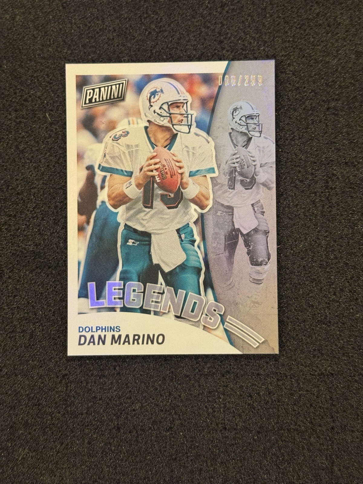 2019 Panini National Convention Legends #DM Dan Marino /299 HOF