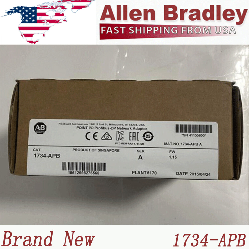 New AB1734-APB POINT I/O Network Adapter Module 