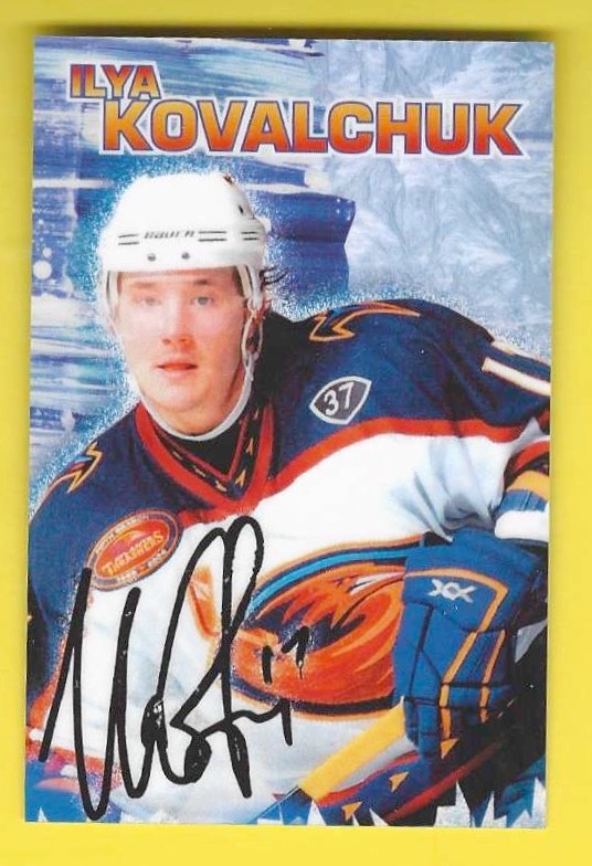 2005-06 Russian Hockey Fanclub Ilya Kovalchuk /50