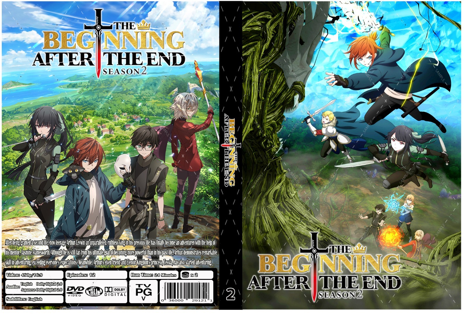 The Beginning After the End Anime Series  Season 2 Ep 1-12 Dual Audio Eng/Jpn