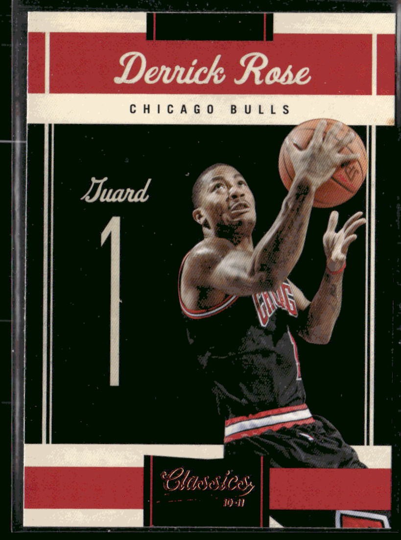 2010-11 Panini Classics Derrick Rose #68 Chicago Bulls