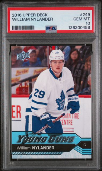 2016-17 William Nylander Young Guns PSA 10