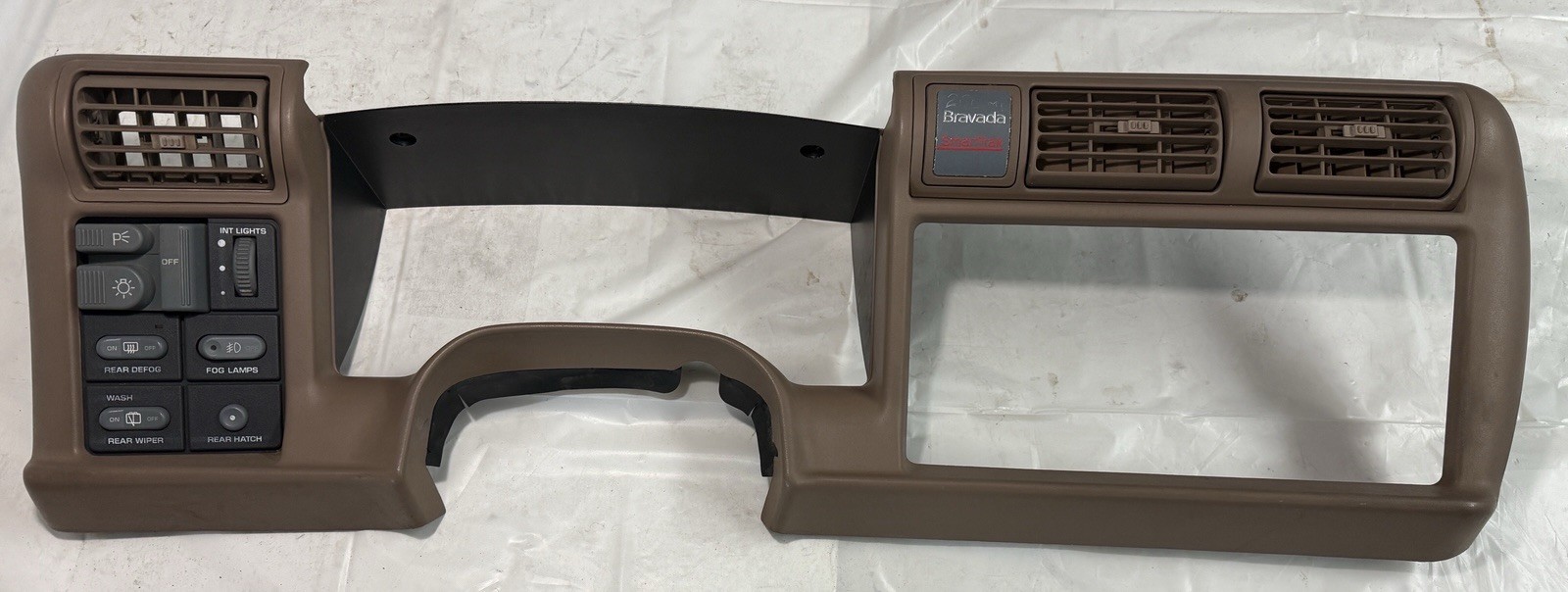 Olds Bravada Blazer Jimmy Speedometer Bezel TAN Dash Trim Panel 95-97 OEM