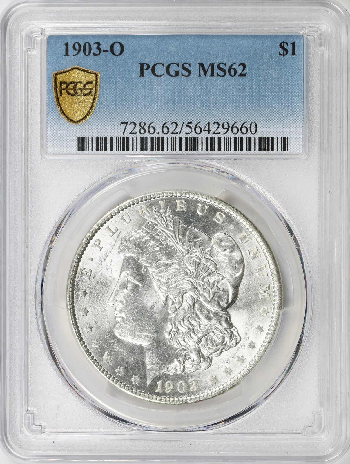 1903-O $1 Morgan Silver Dollar PCGS MS62 Uncirculated New Orleans