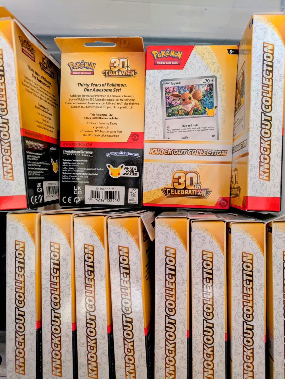 20x Pokemon 30th Anniversary Celebration Knock Out Collection Lot 20x Pokemon 30th Anniversary Celebration Knock Out Collection Lot