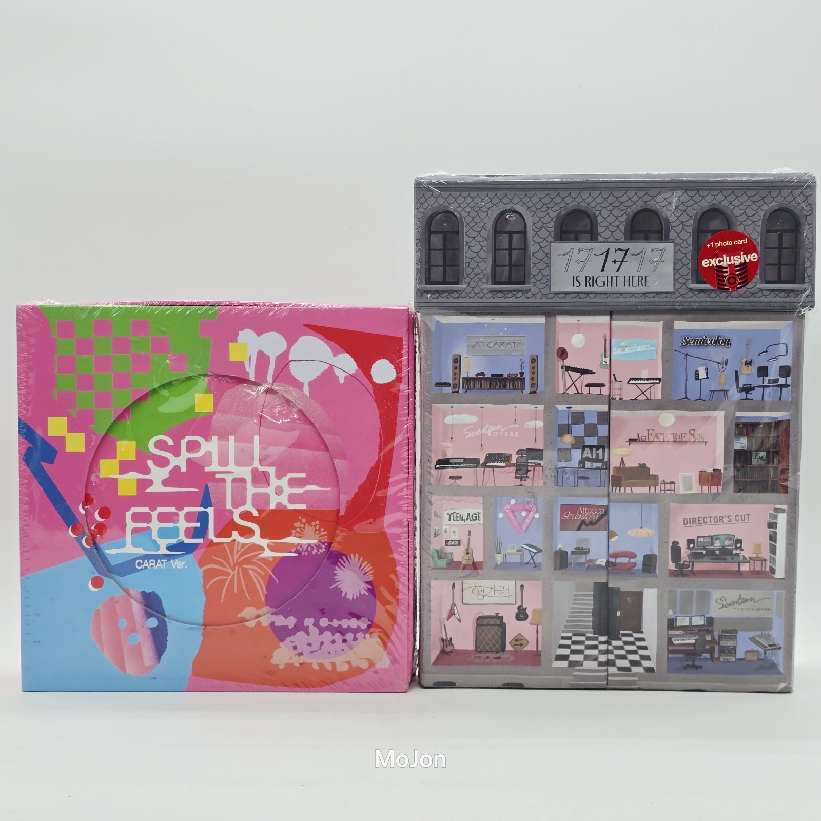 2-Pack SEVENTEEN \'17 IS RIGHT HERE\' Hear Vers & Spill The Feels Carat Ver 2-Pack SEVENTEEN \'17 IS RIGHT HERE\' Hear Vers & Spill The Feels Carat Ver