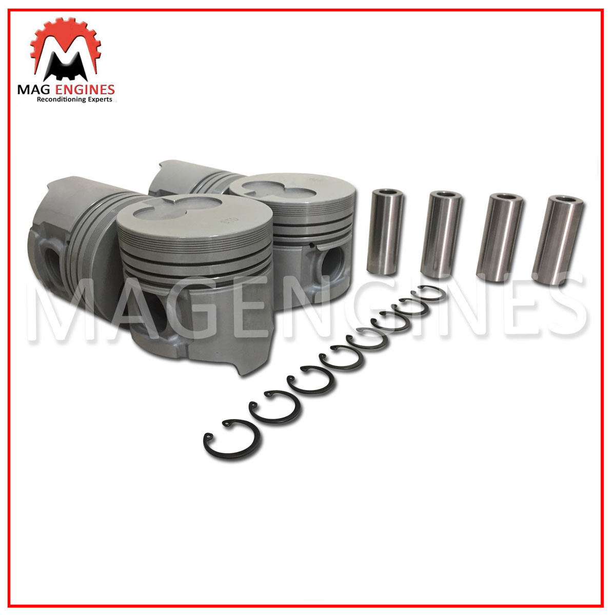 PISTON & RING SET MAZDA R2 LATE R2Y0-11-SA0 FOR BONGO B-SERIES 2.2 LTR DIESEL