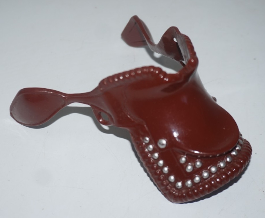 VTG Hartland Plastics Brown Western Horse Saddle Dale Evans Genuine Original