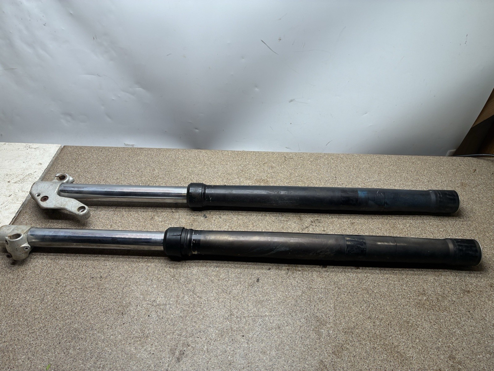 1988 CAGIVA WMX 250 oem front forks right left shocks Pair Suspension Wmx250