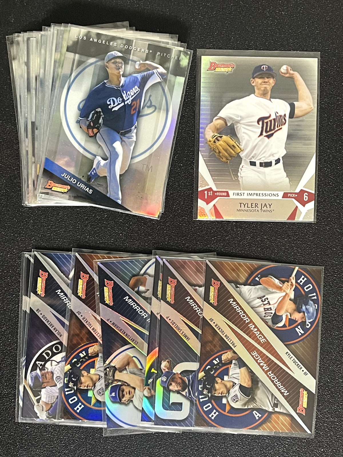 2015 Bowman\'s Best Baseball Refractor and Insert Choose Pick Your Card