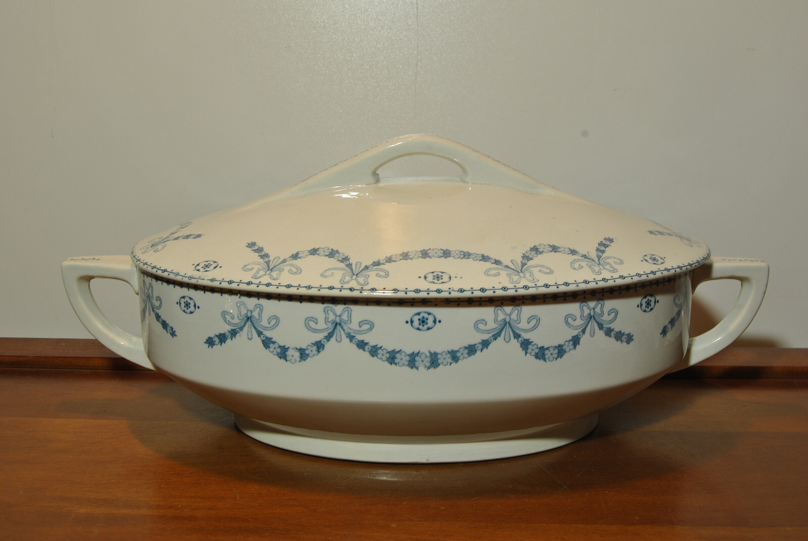 U&C Sarreguemines East France Earthenware Vegetable Soup Bowl Juliana Model