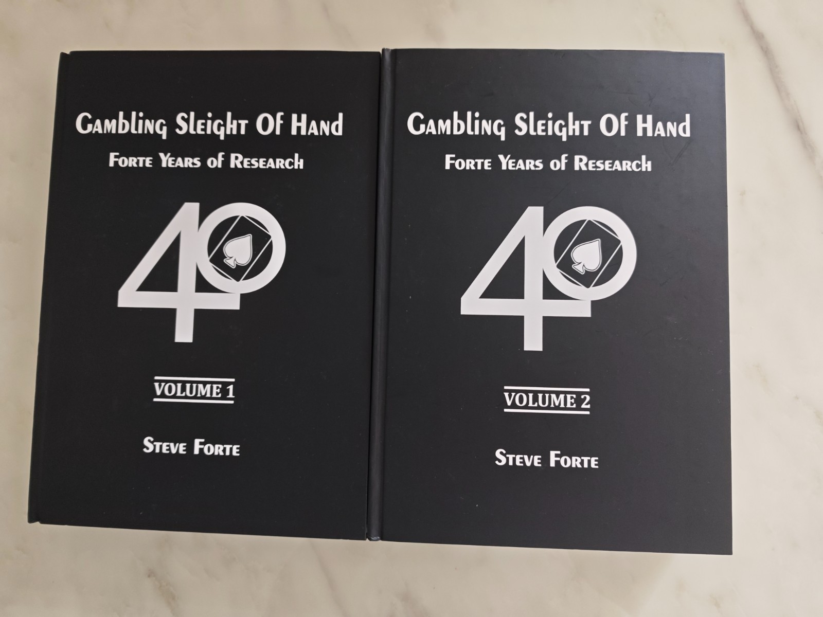 Gambling Sleight Of Hand: Forte Years Of Research By Steve Forte (Volume 1 &2) 1 Gambling Sleight Of Hand: Forte Years Of Research By Steve Forte (Volume 1 &2) 1