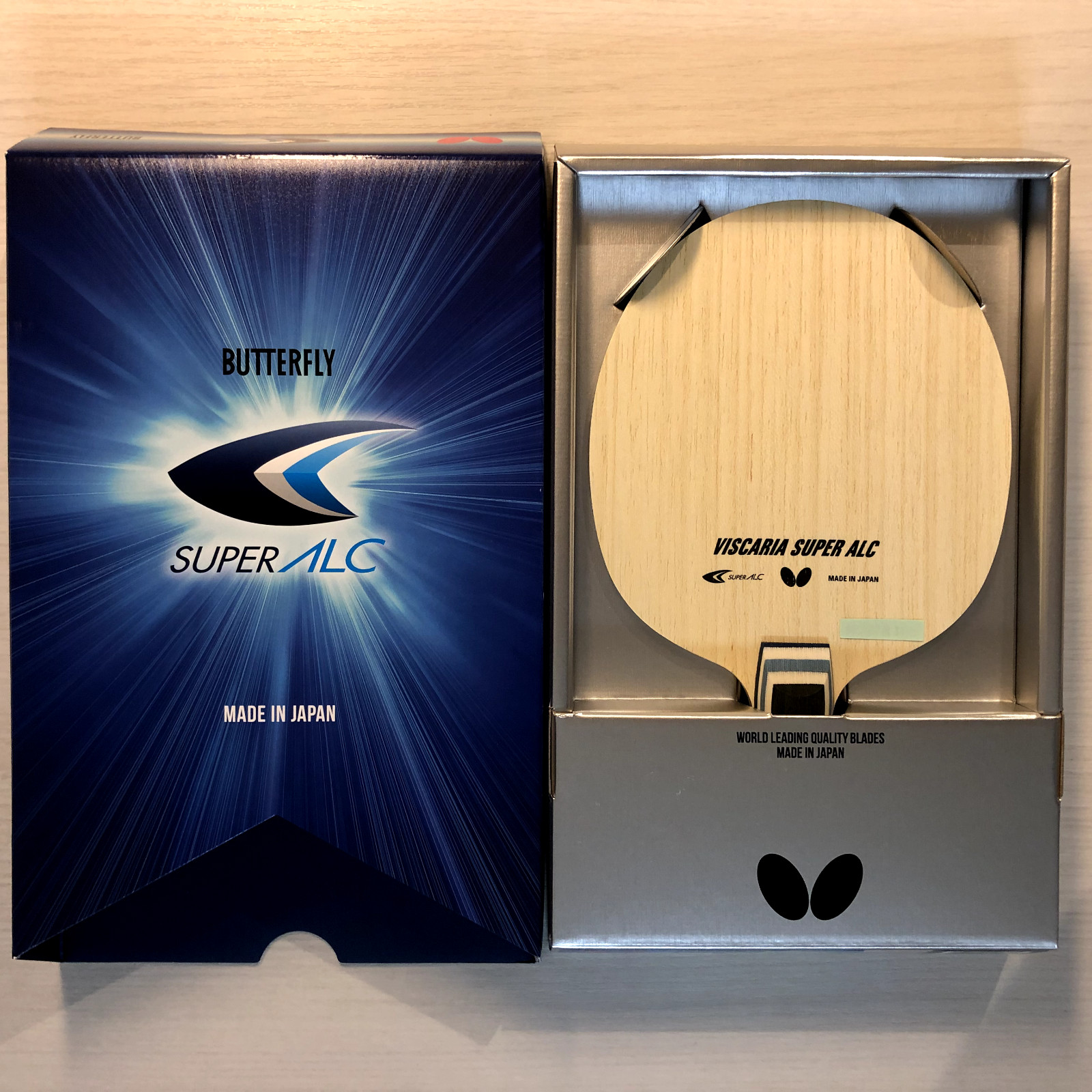 Butterfly Viscaria Super ALC FL/Flare 37191 Table Tennis Blade Racket Butterfly Viscaria Super ALC FL/Flare 37191 Table Tennis Blade Racket