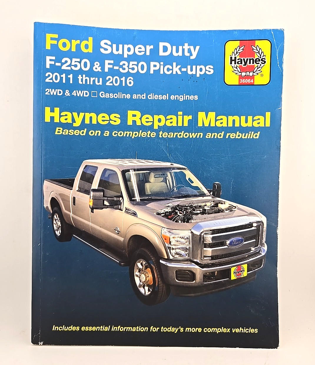 Haynes Repair Manual 36064 Ford Super Duty F-250 & F-350 Pick-ups 2011-2016
