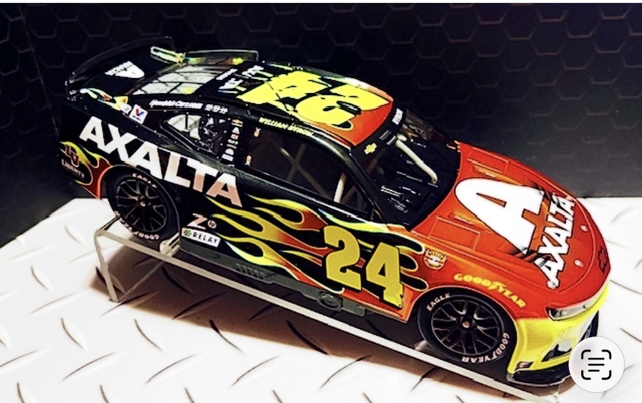 WILLIAM BYRON 2024 AXALTA THROWBACK LIQUID COLOR 1:24 ELITE … 1 OF 38