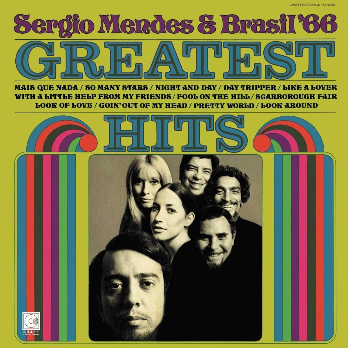 Sérgio Mendes & Brasil '66 – Greatest Hits LP 12