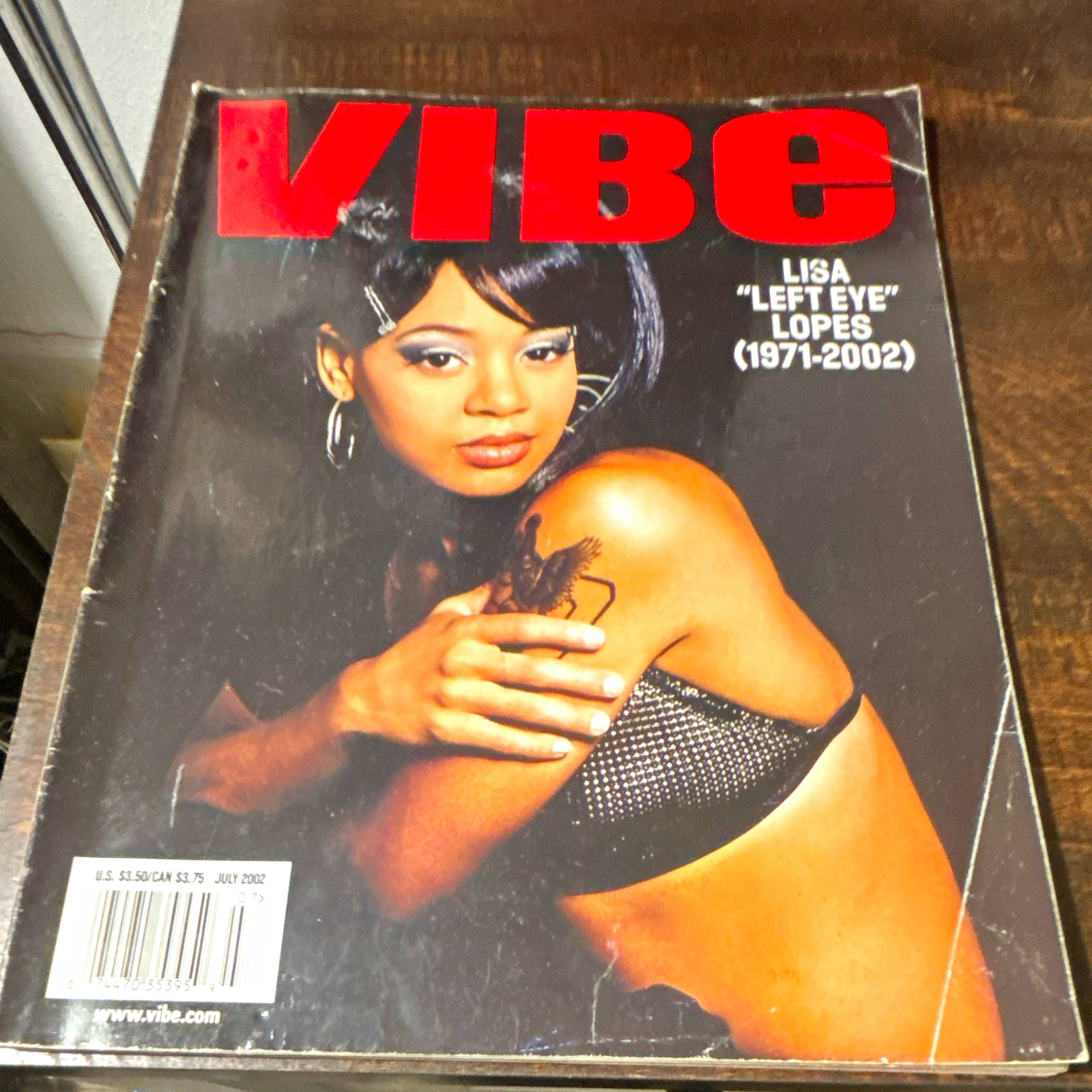 VIBE Magazine July 2002 Issue Lisa \