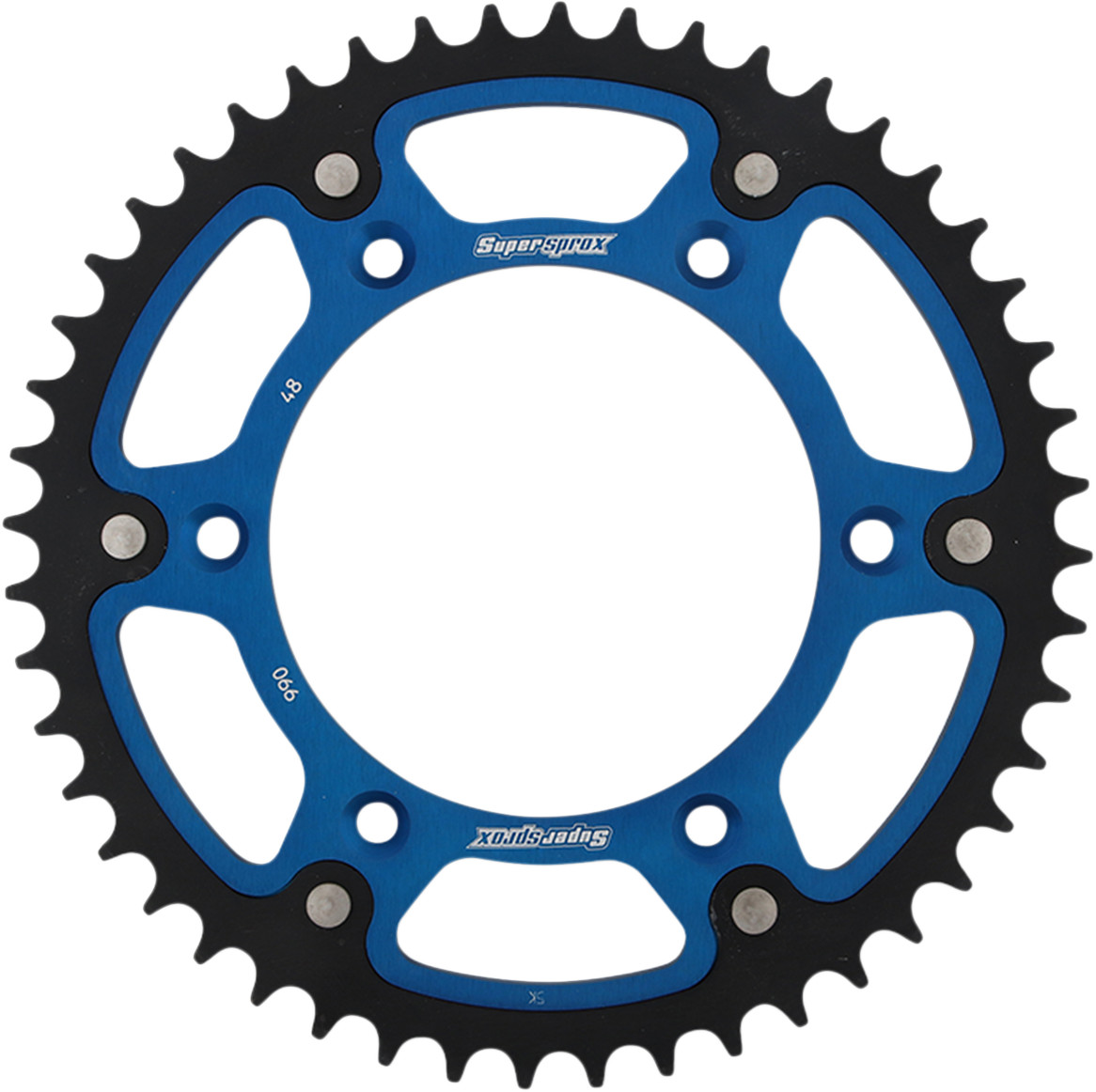 Supersprox Stealth Rear Sprocket 520 48T Blue RST-990-48-BLU