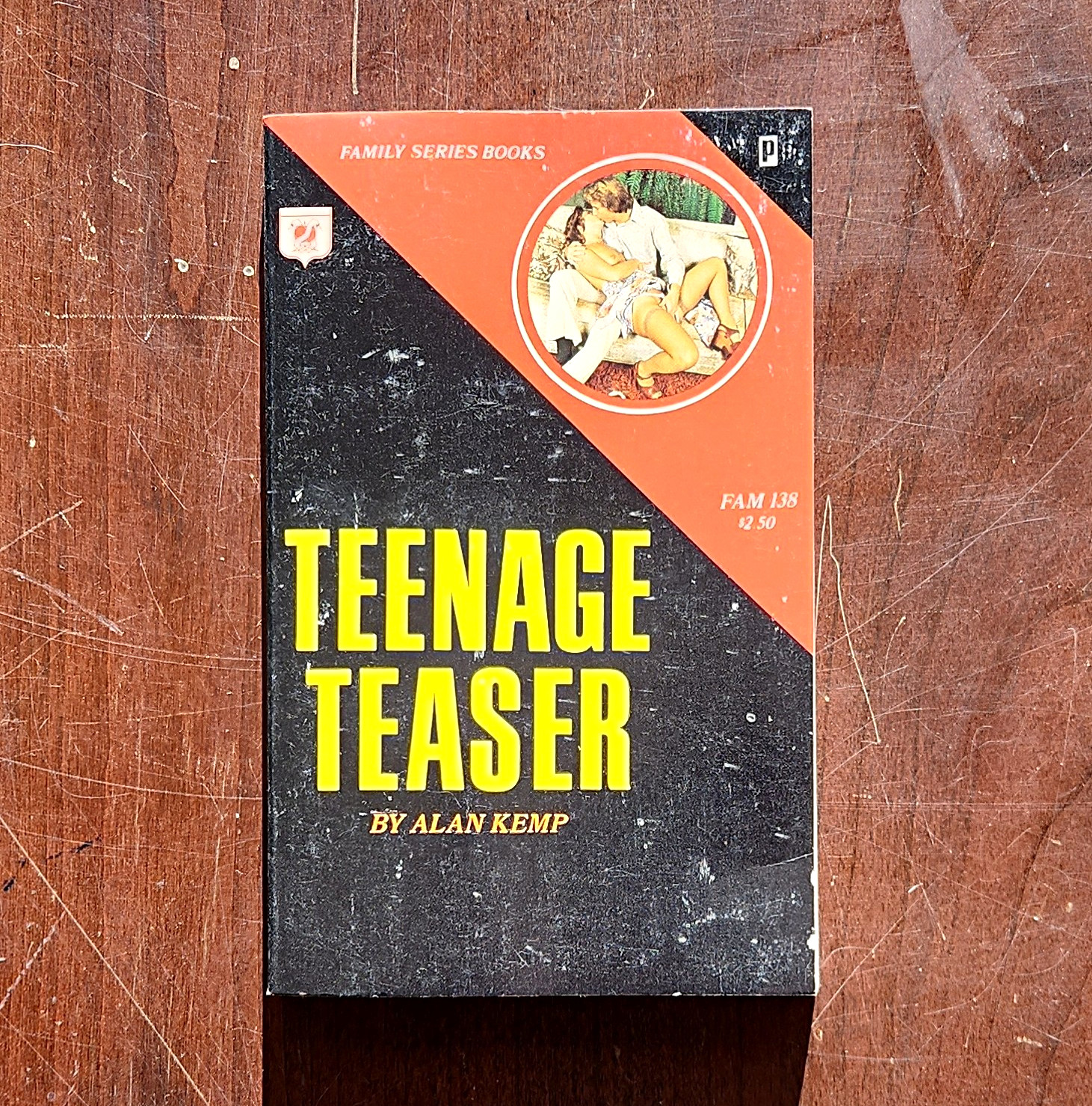 Alan Kemp Teenage Teaser Vintage Paperback Erotica Pulp Softcover English