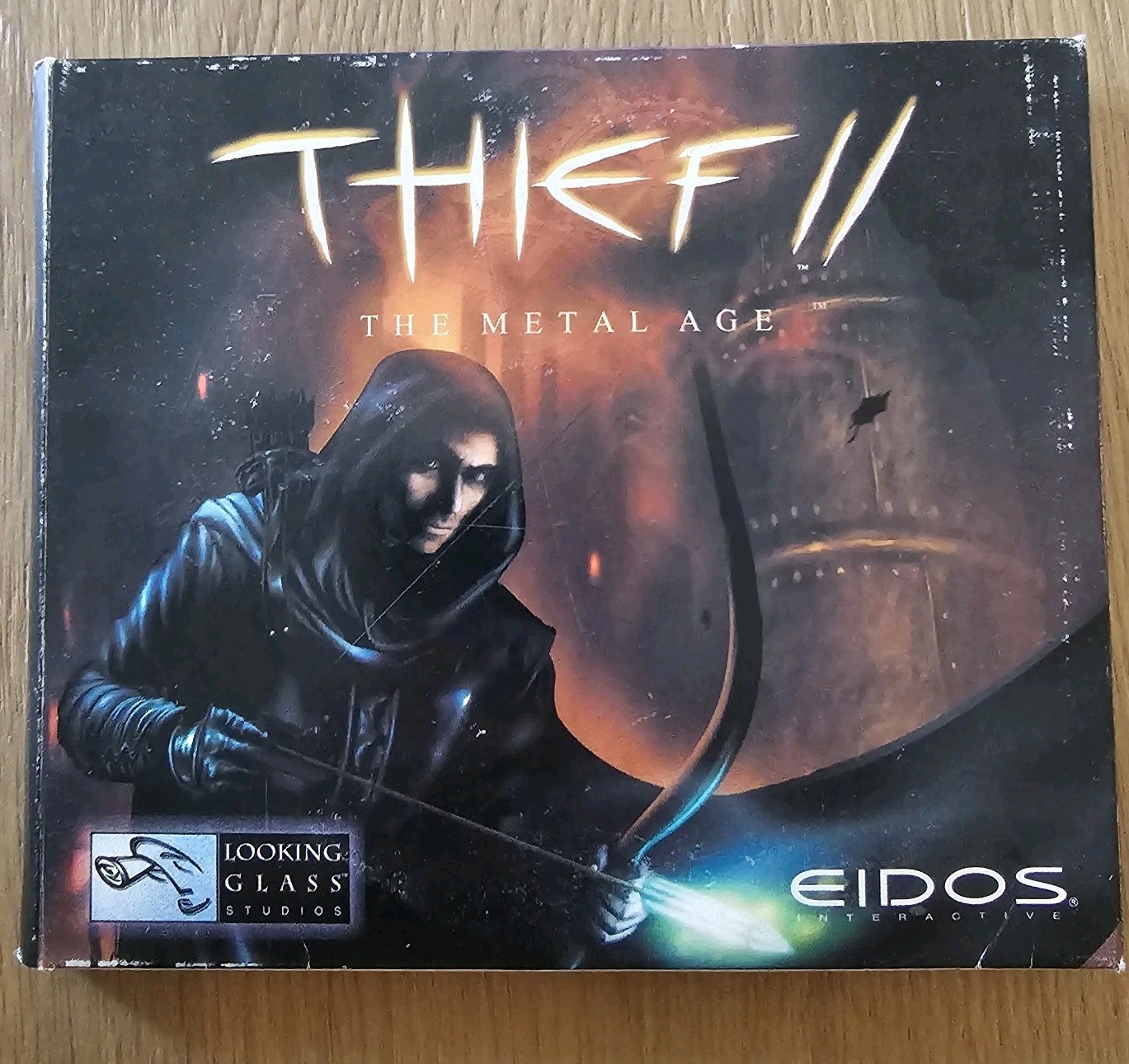 Thief II The Metal Age PC CD-ROM Tri- Fold CIB Complete + Eidos Demo Disc 2000 Thief II The Metal Age PC CD-ROM Tri- Fold CIB Complete + Eidos Demo Disc 2000