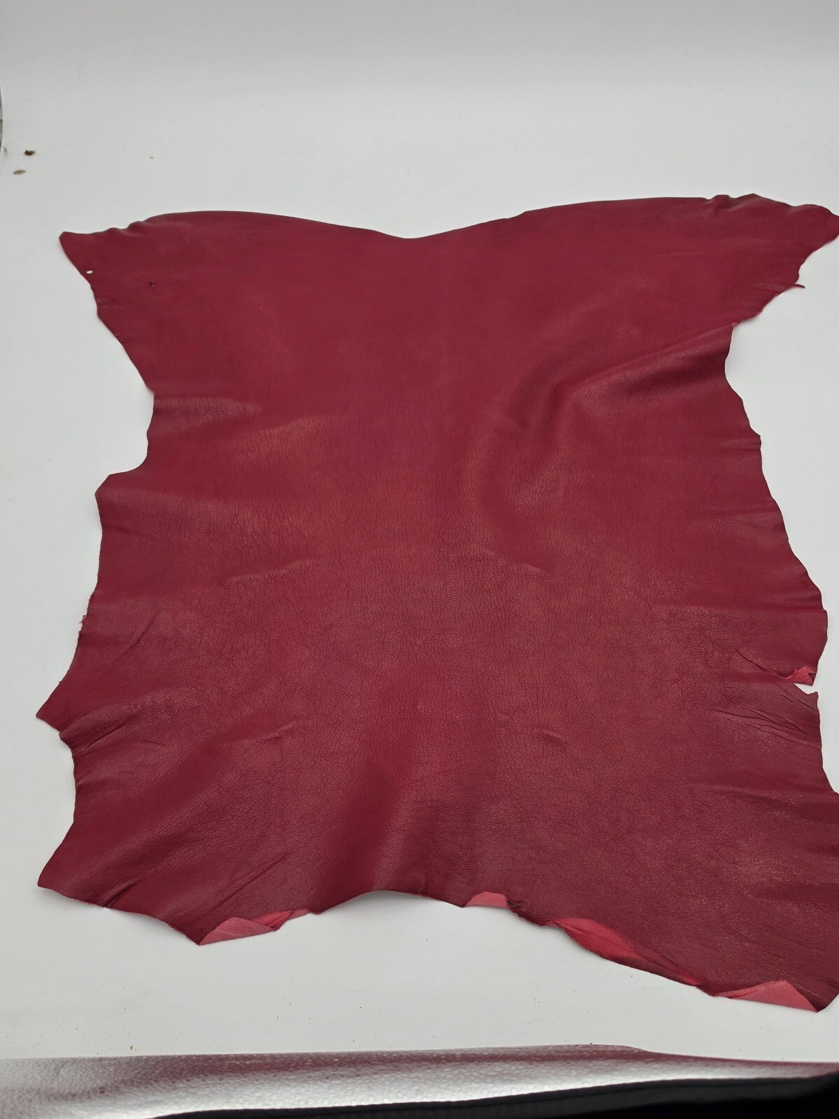 Bulk Genuine Leather Hides Remnants Scrap Leatherworking Craft Sewing Lot 12.7lb