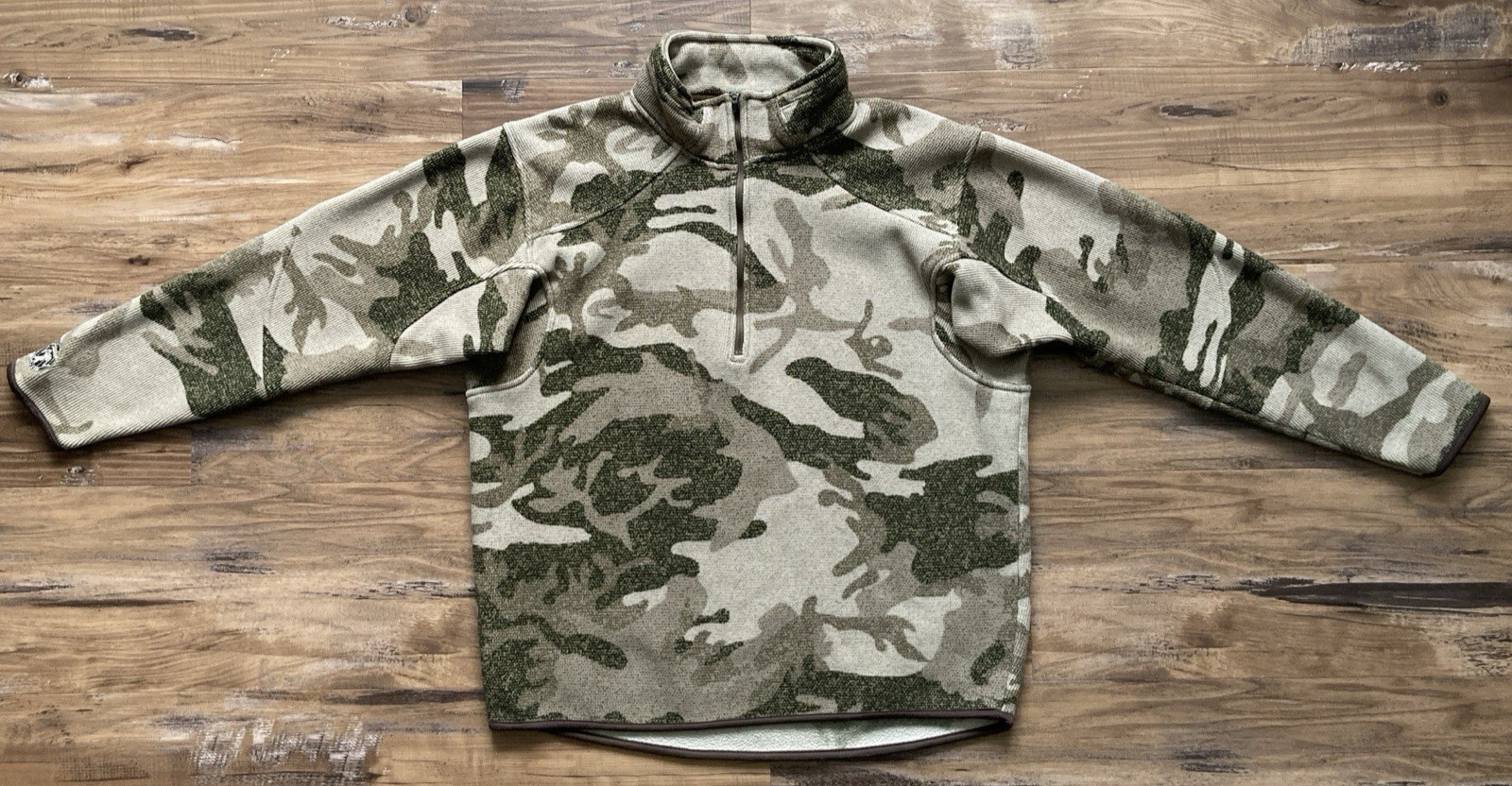 Cabela\'s Alaskan Guide Thermocline 1/2 Zip Pullover Men\'s Large Outfitter Camo