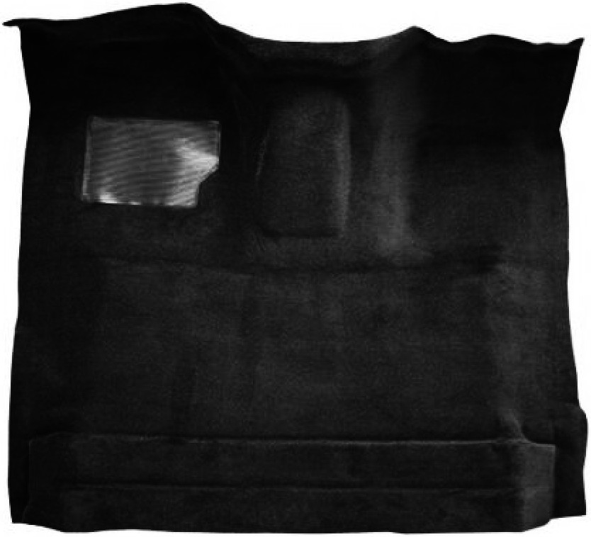 ACC 87-96 Ford F250 Standard Cab 4WD Manual 4spd Molded BLACK Carpet Rug