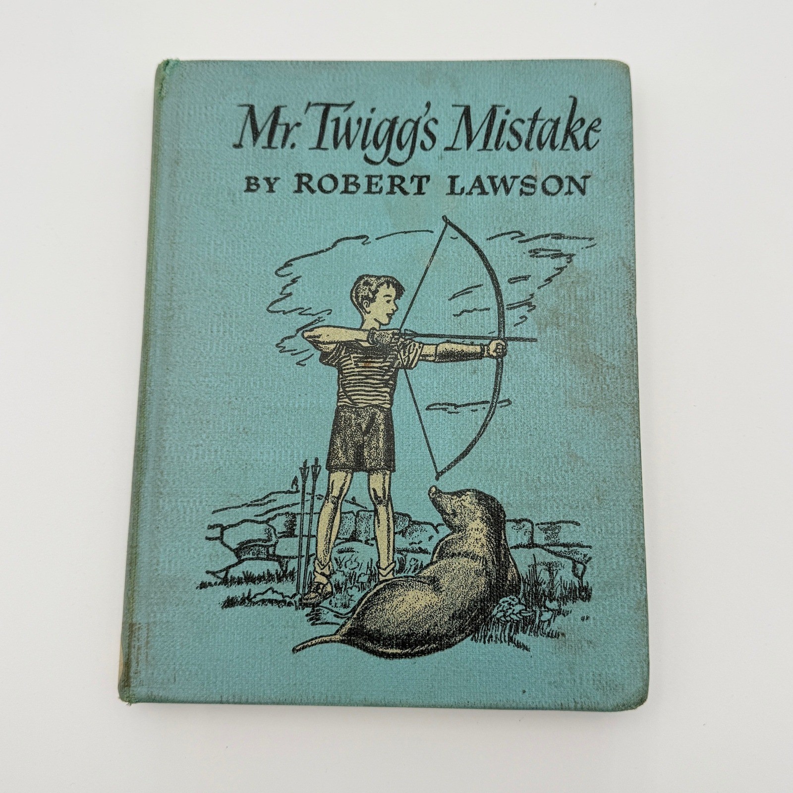 VTG Mr Twiggs Mistake Book 1947 1st Edition Hardcover Book Fiction Robert Lawson