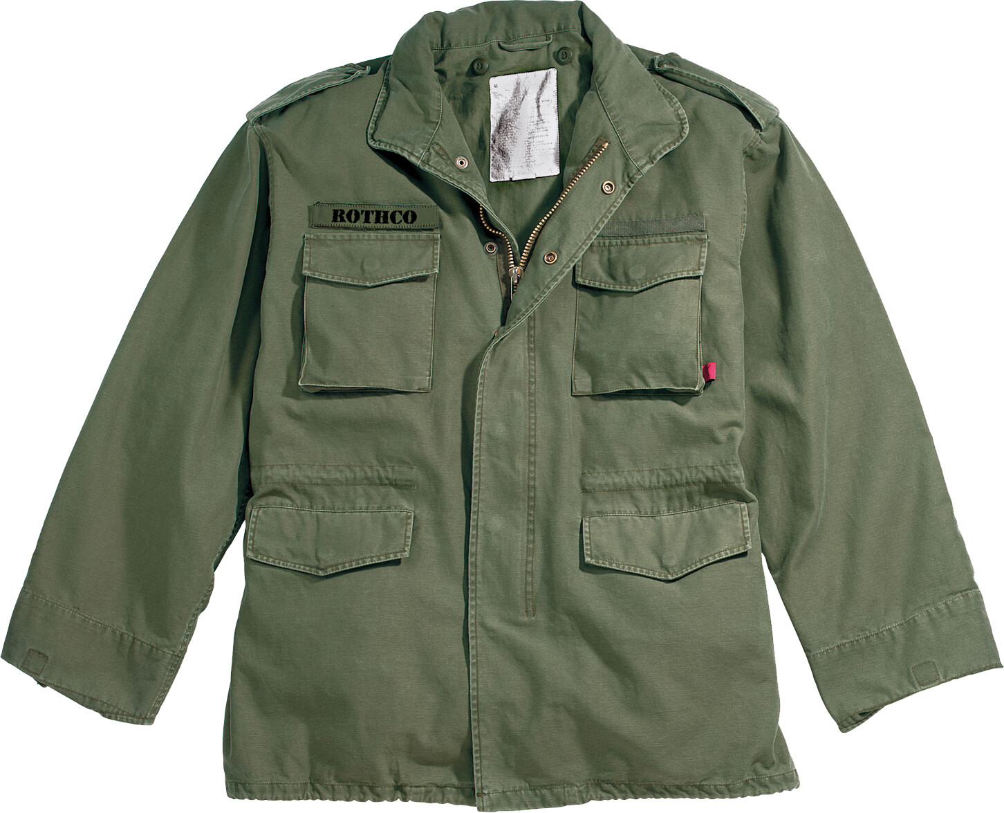 Olive Drab Vintage M-65 Military Field Jacket Army Lightweight M65 Coat Olive Drab Vintage M-65 Military Field Jacket Army Lightweight M65 Coat