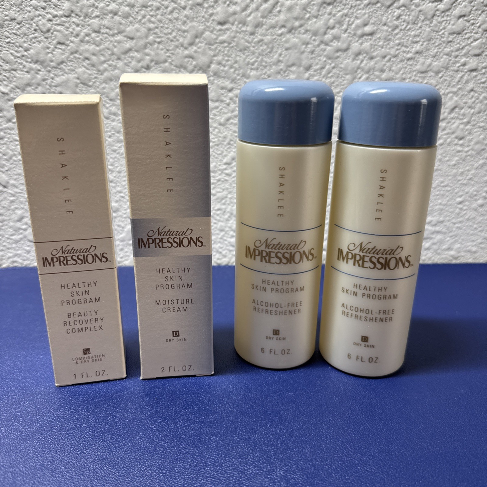 Vintage Shaklee Natural Impressions Skin Care NOS Lot Of 4 See Pictures Vintage Shaklee Natural Impressions Skin Care NOS Lot Of 4 See Pictures