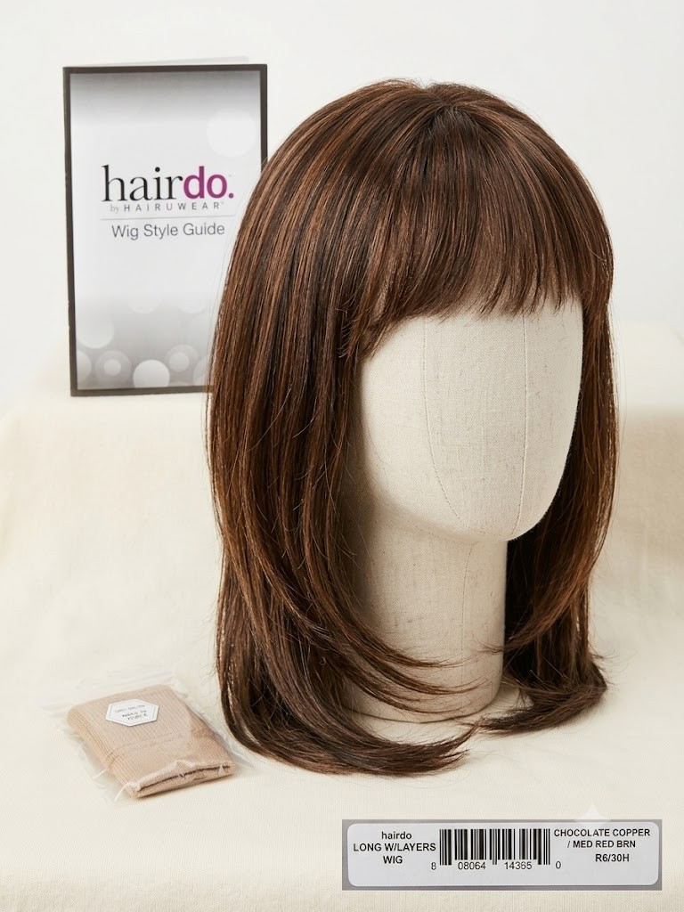 Hairdo by HairUWear Long w/ Layers Wig – Chocolate Copper / Med Red Brn (R6/30H)