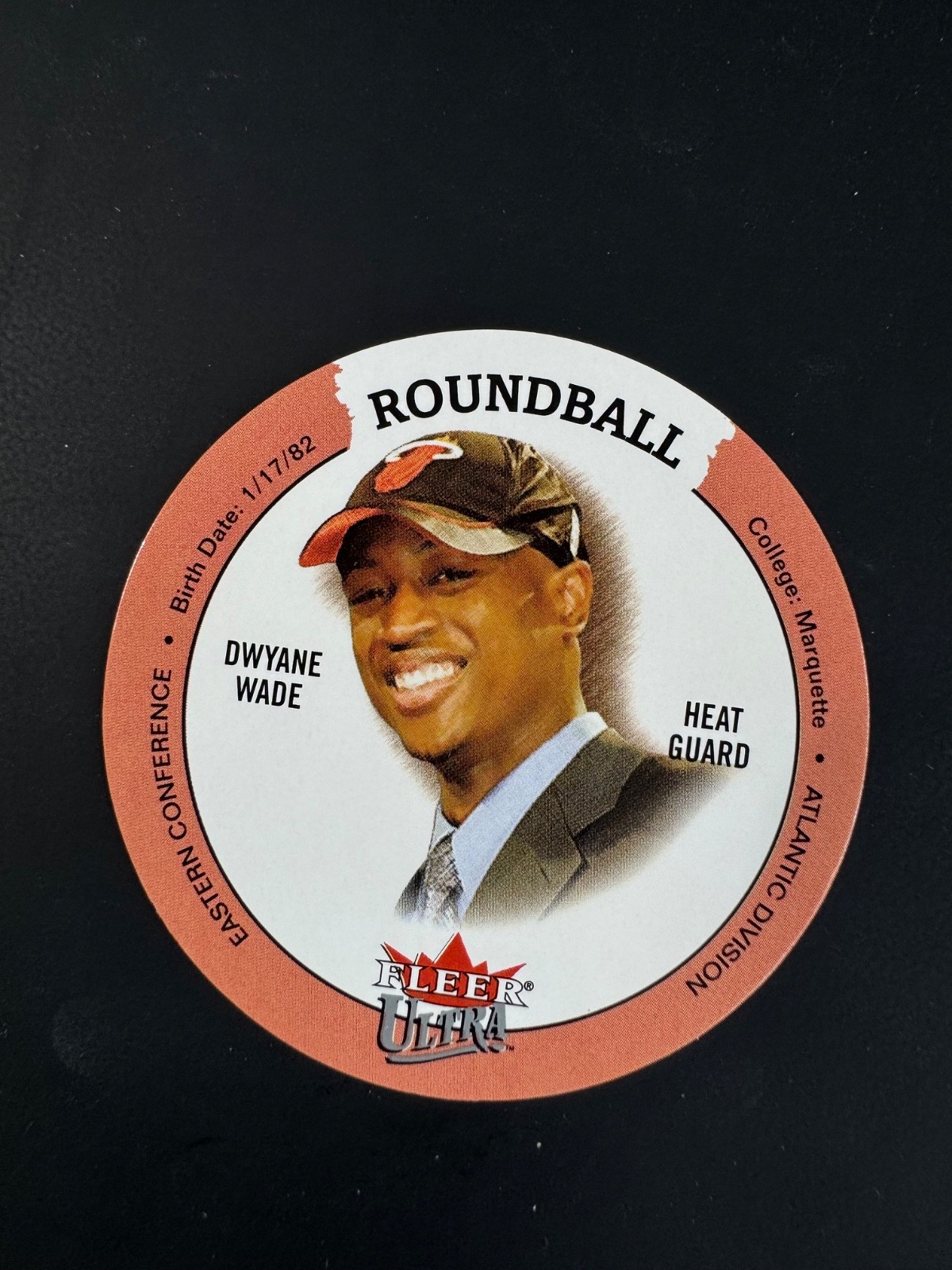 2003-04 Fleer Ultra - Roundball Dwyane Wade #35(RC) 2003-04 Fleer Ultra - Roundball Dwyane Wade #35(RC)