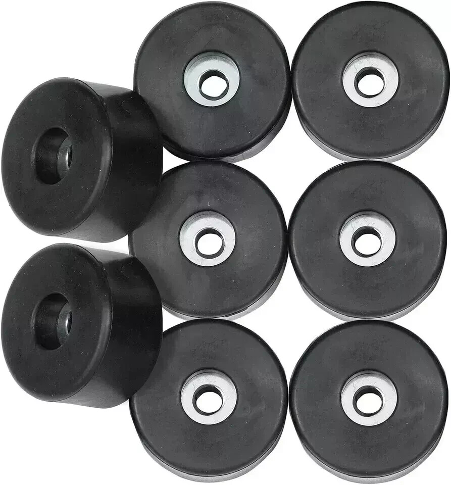 8 Pcs Rubber Feet Bumper Amp Speaker Guitar Amplifier Cabinet Rubber Bumper 1.5\