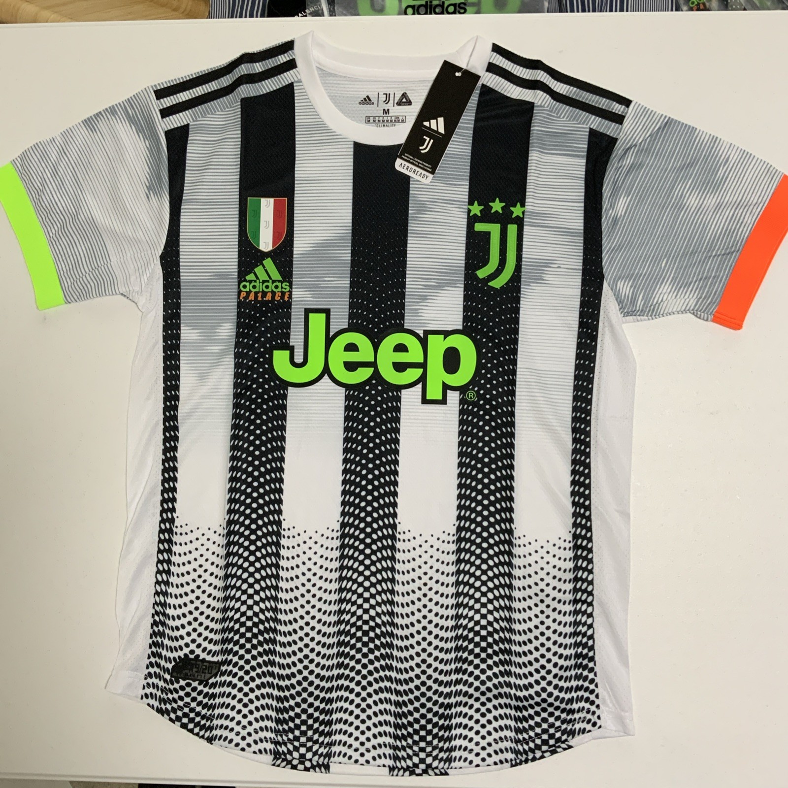 Adidas Palace Jersey Mens Medium Jeep  Juventus Soccer Football