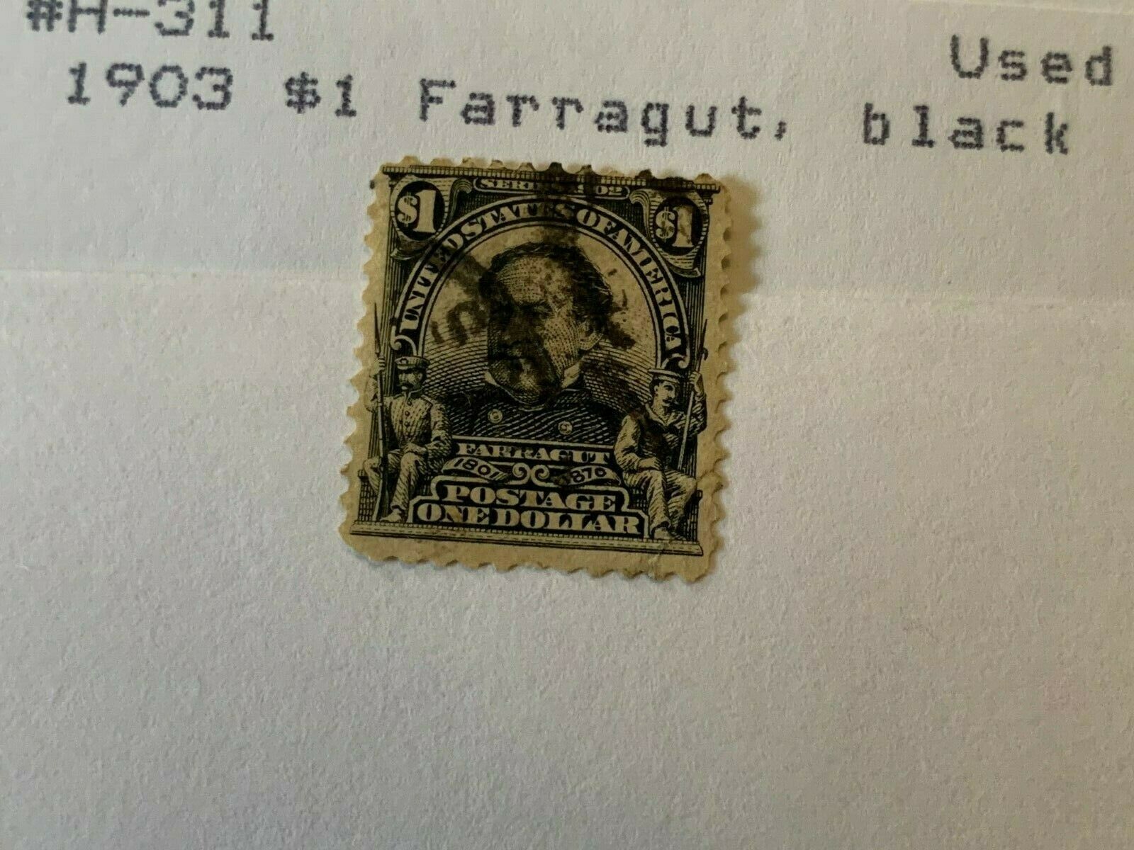  1903 #311      Please refer to pictures, No Returns