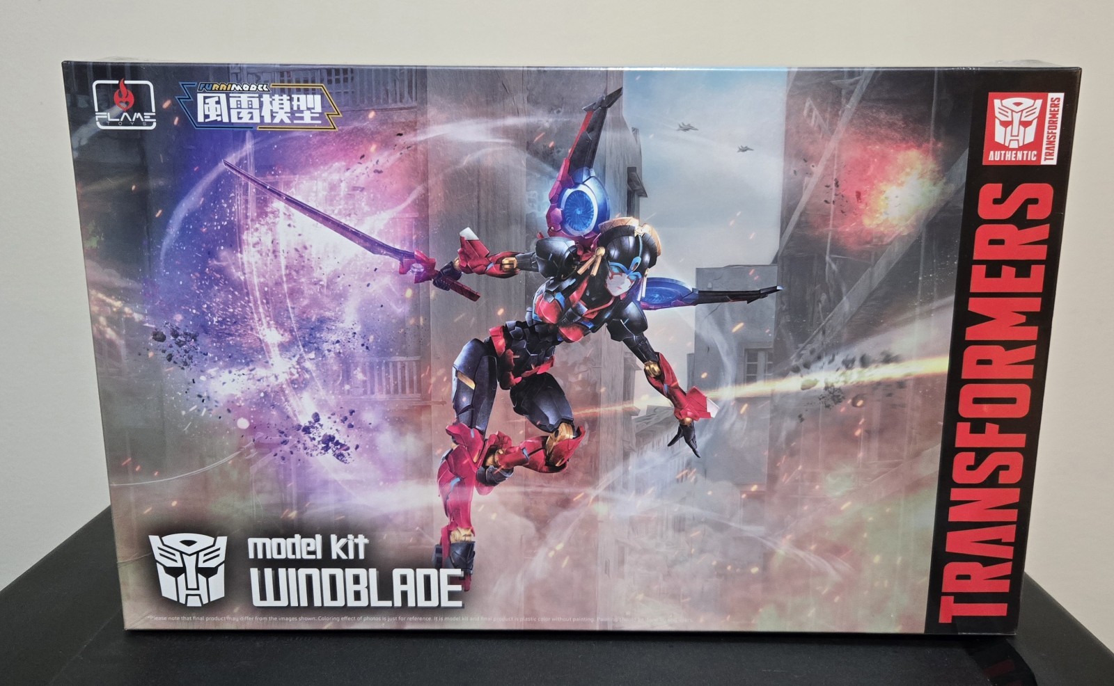 Transformers Flame Toys Furai 20 Windblade Model Kit Sealed Brand New in Box