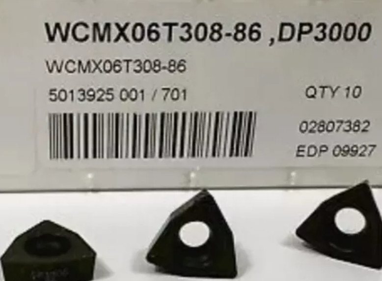 F ORIGINAL 10 PCS USER TOOLS WCMX06T308-86 DP3000 F ORIGINAL 10 PCS USER TOOLS WCMX06T308-86 DP3000