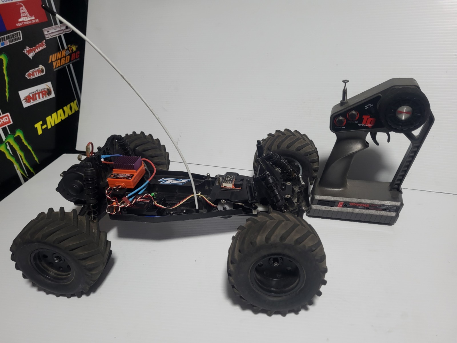 OG Vintage Traxxas Rustler Works Tested Used Rc Stadium Truck OG Vintage Traxxas Rustler Works Tested Used Rc Stadium Truck