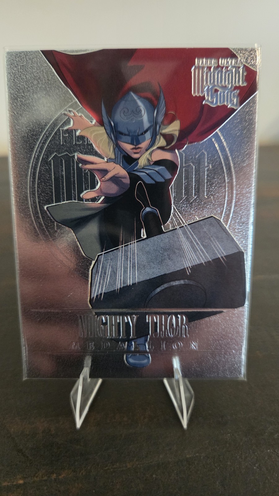 2022 Fleer Ultra Midnight Sons Medallion/ Mighty Thor M-42