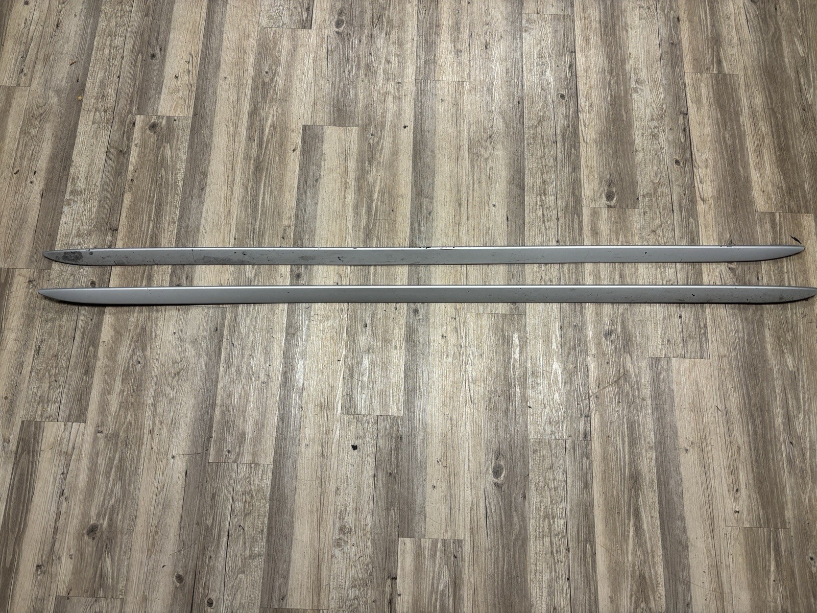 10-12 Audi S4 B8 Side Skirt Rocker Panels Reflex Silver USED OEM 